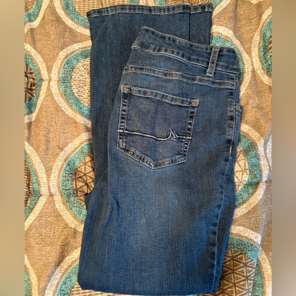 Maurices Dark Blue Flare Jeans